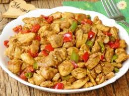 Piliç Tava Kuşbaşılı Mantarlı